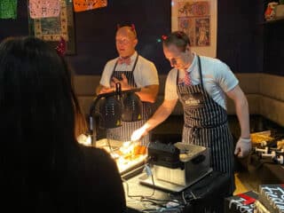 Sweet and Savory Delights: An Unforgettable NYC Churro-Making Editorial Event with Aly Walansky and Scott Porter of San Diablo Churros