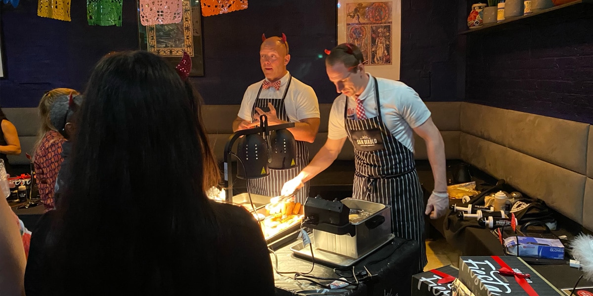 Sweet and Savory Delights: An Unforgettable NYC Churro-Making Editorial Event with Aly Walansky and Scott Porter of San Diablo Churros