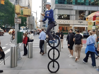 David's Unicycling Adventure: 3 Wheels, Unlimited Adventures