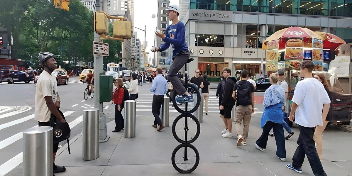 David's Unicycling Adventure: 3 Wheels, Unlimited Adventures