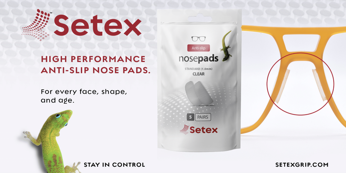 Improve Eyewear Comfort with Setex Gecko-Inspired Pads