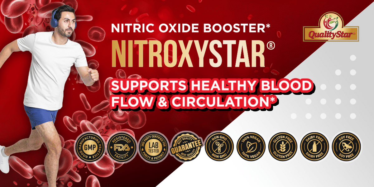 Supporting Health Naturally with NITROXYSTAR: QualityStar Nitric Oxide Supplement