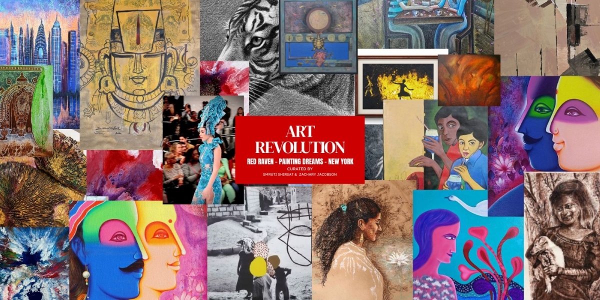 Indian and American Artists Unite for "Red Raven – Painting Dreams" at SoHo's G-Gallery