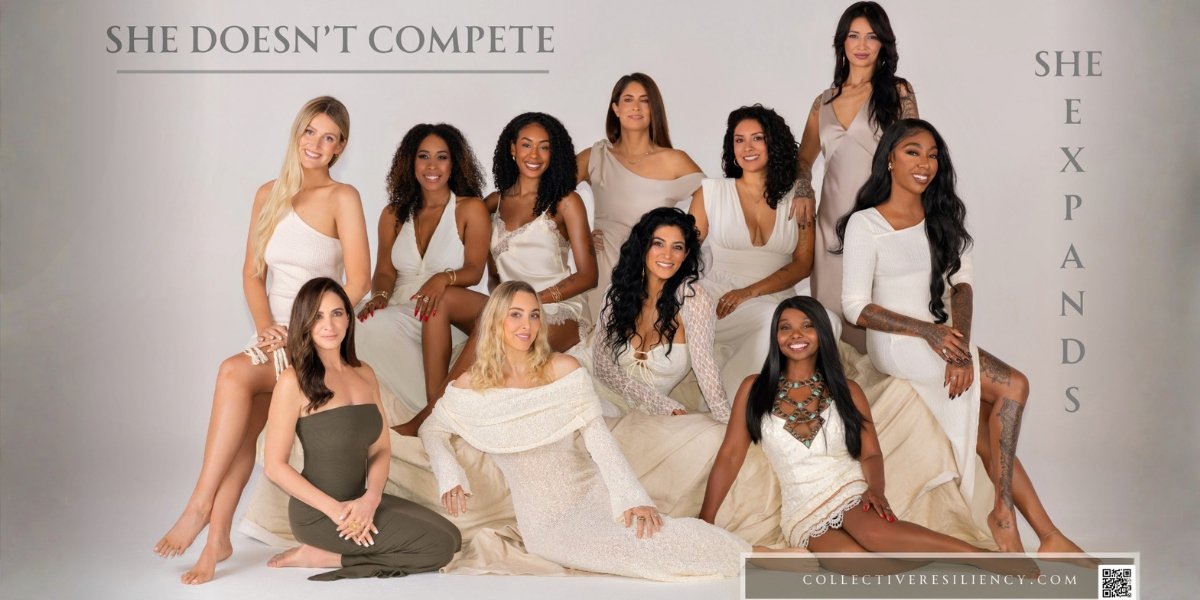 She Doesn't Compete: Collective Resiliency's Times Square Billboard Challenges the Narrative of Modern Success