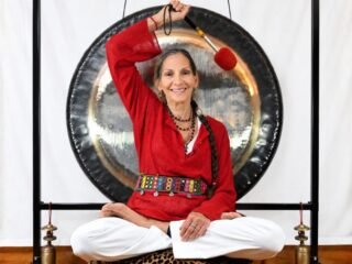 Laksmi Scalise Finds Stillness Through the Sound of the Gong