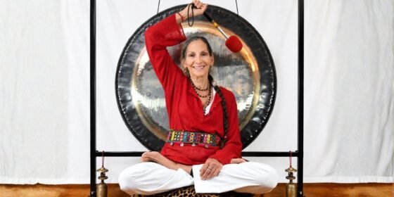Laksmi Scalise Finds Stillness Through the Sound of the Gong