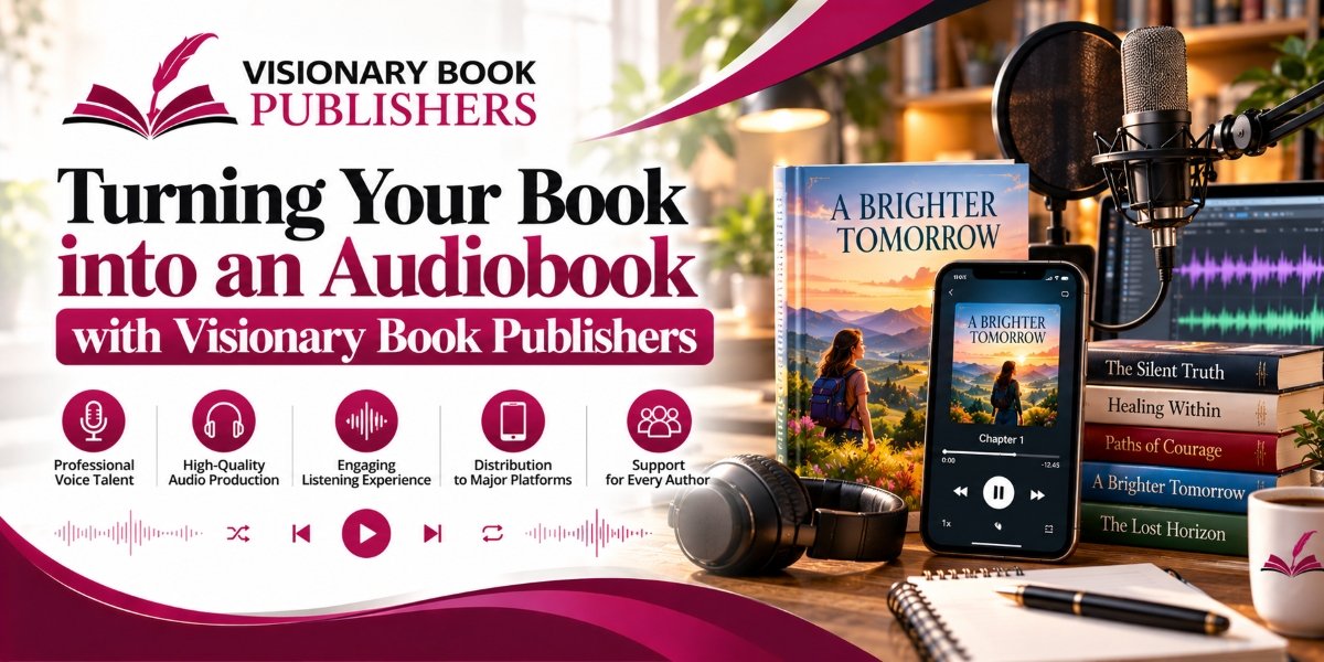 Turning Your Book into an Audiobook with Visionary Book Publishers